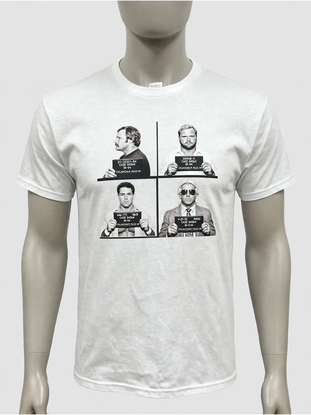The Four Horsemen Men's White Graphic T-Shirt